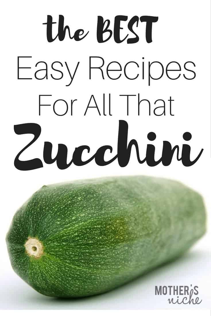 7 Simple and Easy Zucchini Recipes