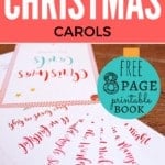 CHRIST-CENTERED CHRISTMAS CAROLS: FREE PRINTABLE