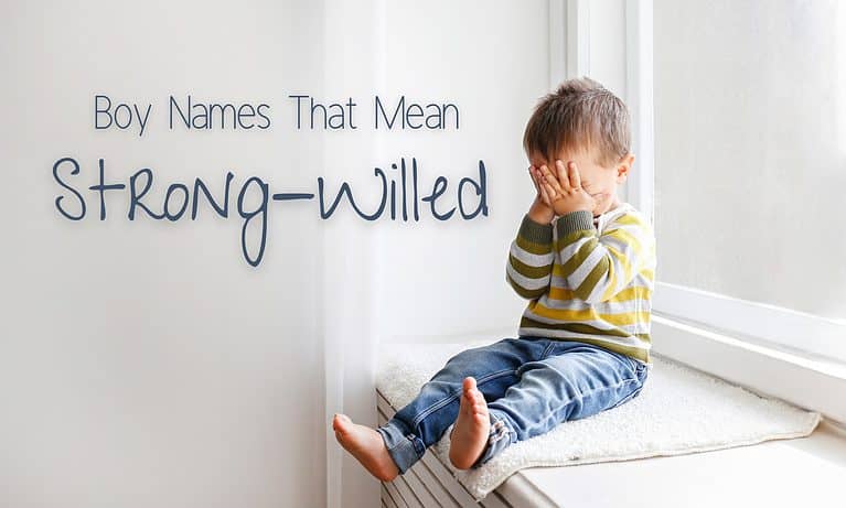 Names Meaning Strong Willed Boy