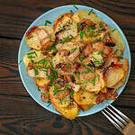 Try This Easy Fried Potatoes and Bacon Recipe