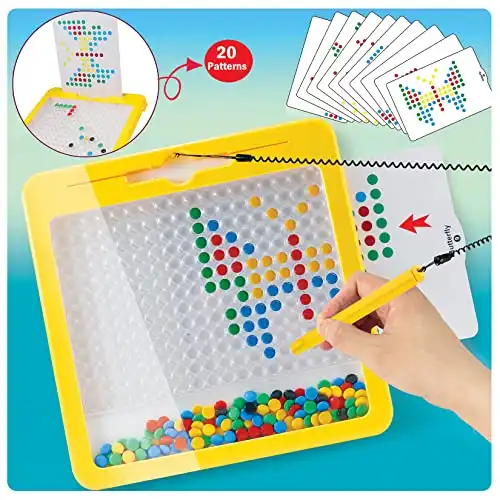 HahaGift Birthday Gifts for 2 1 Year Old Boys Girl Toys Age 2 1 3 Magnetic Doodle Drawing Board for Toddlers Kids Toys for 3 2 1 Year Old Girls Boy