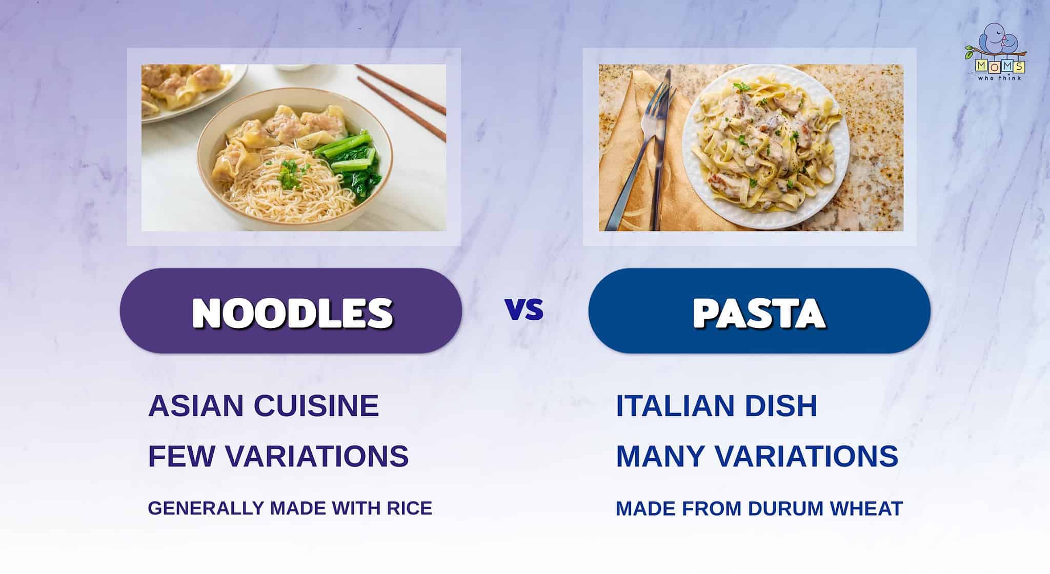 Noodles Vs. Pasta: Differences And Similarities