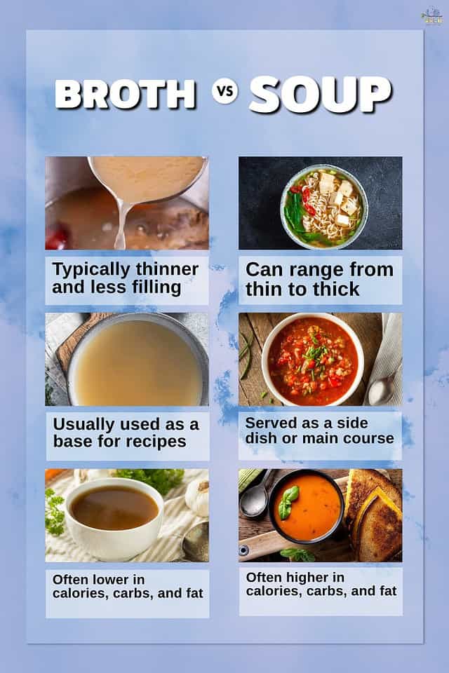 Broth vs Soup 4 Key Differences and When to Use Each