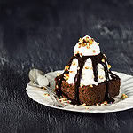 4. Brownie Sundae