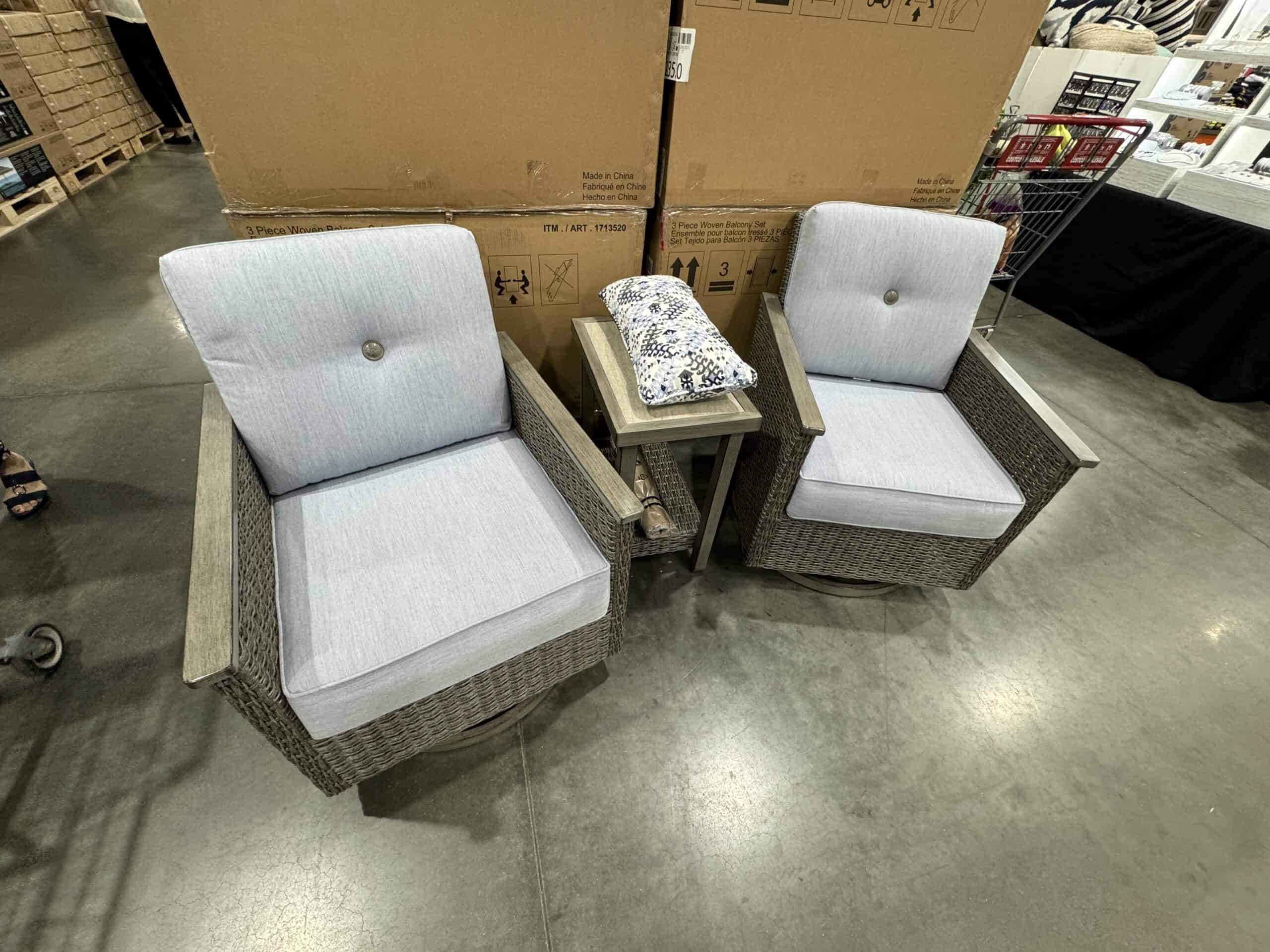 Sunvilla Simone 3 Piece Seating Set 