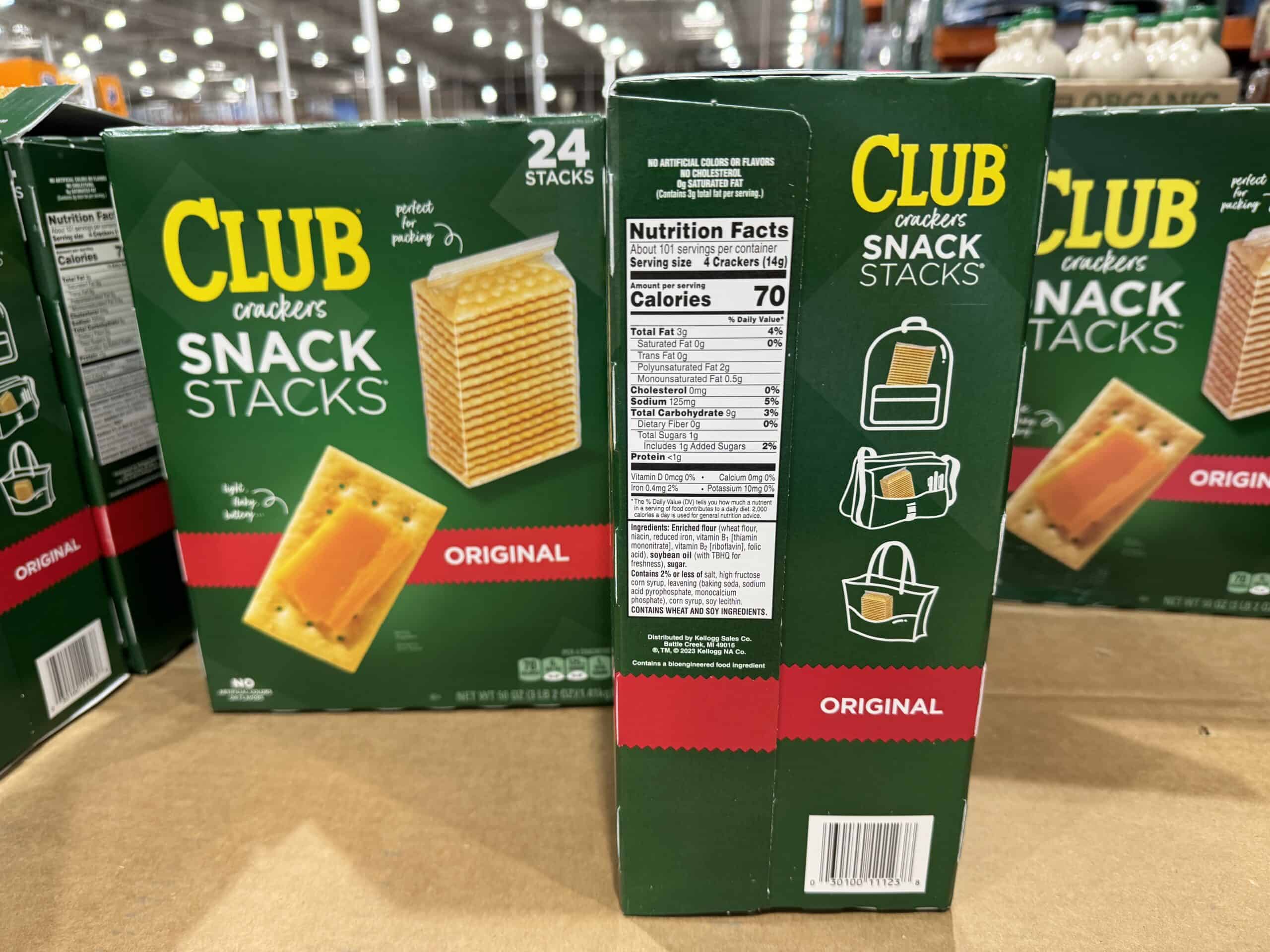 Kellogg's Club Snack Stacks 