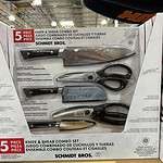 Schmidt Brothers 5-Piece Knife and Shears Set 