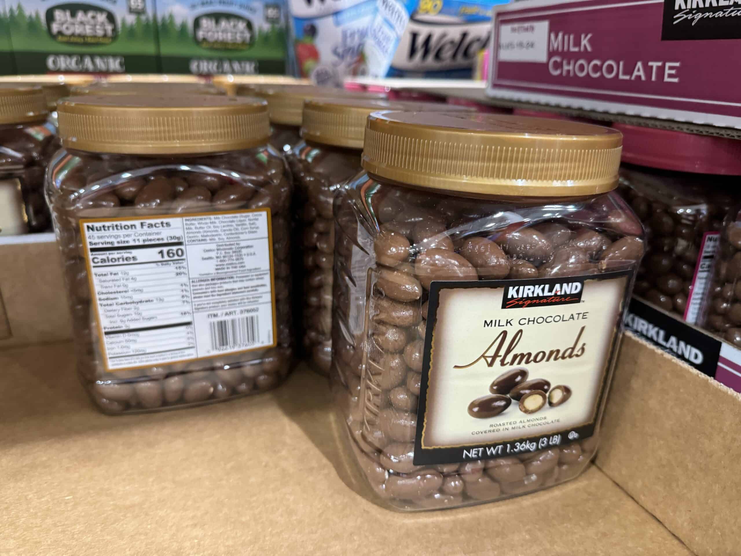 Kirkland Signature Chocolate Almonds 