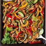 3. Sheet Pan Fajitas