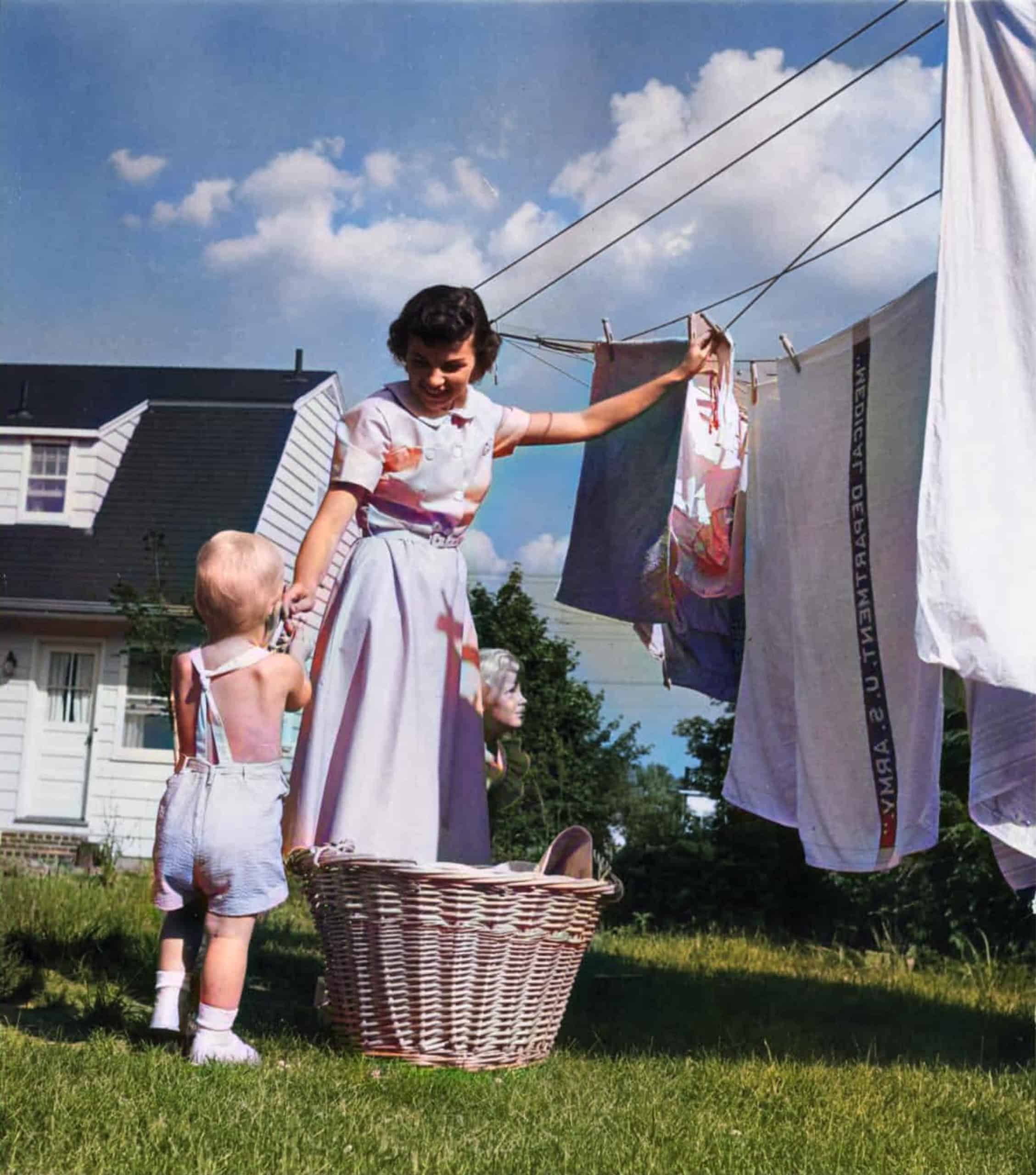 Dressing up for Household Chores