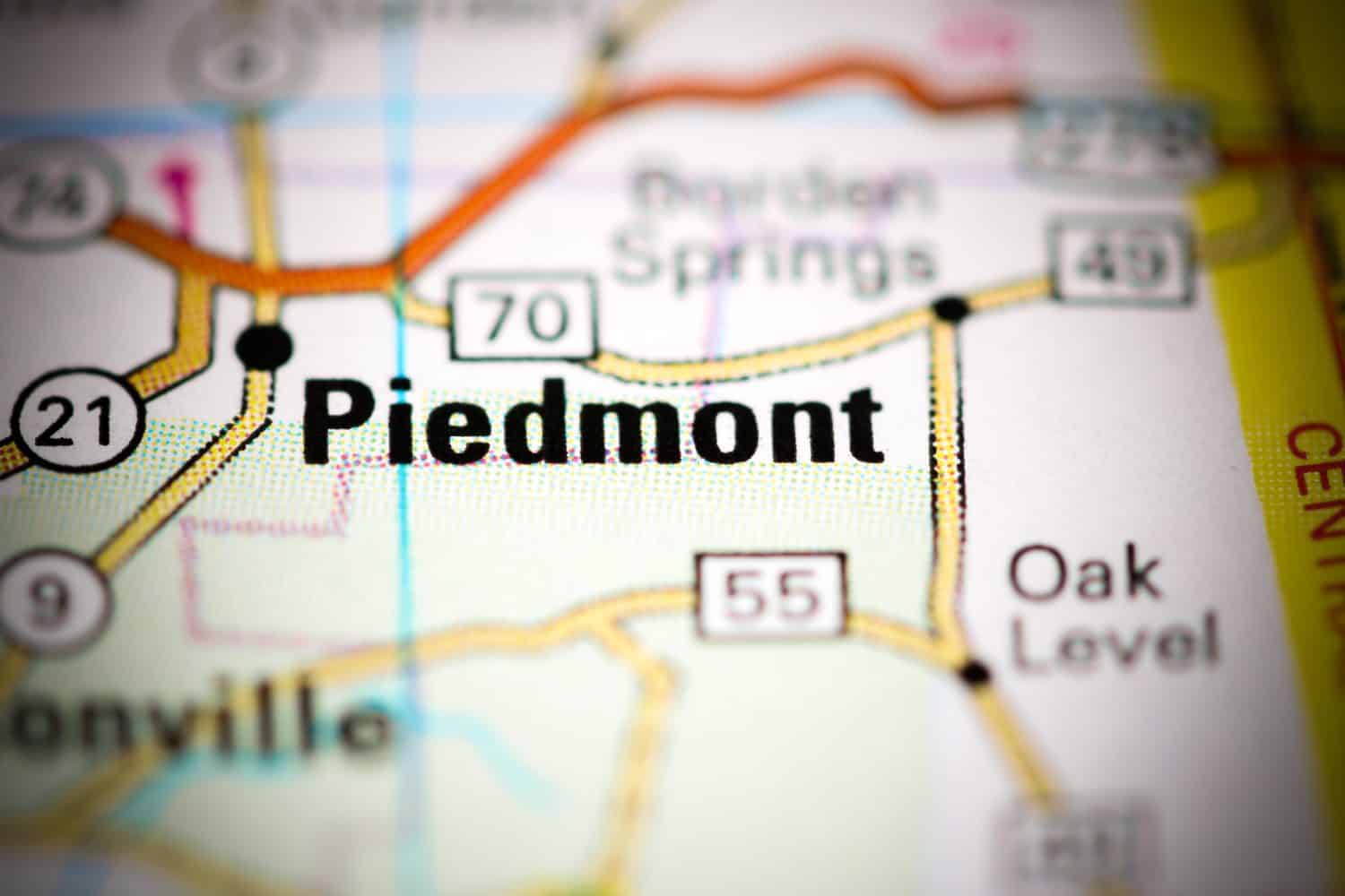 14. Piedmont, AL