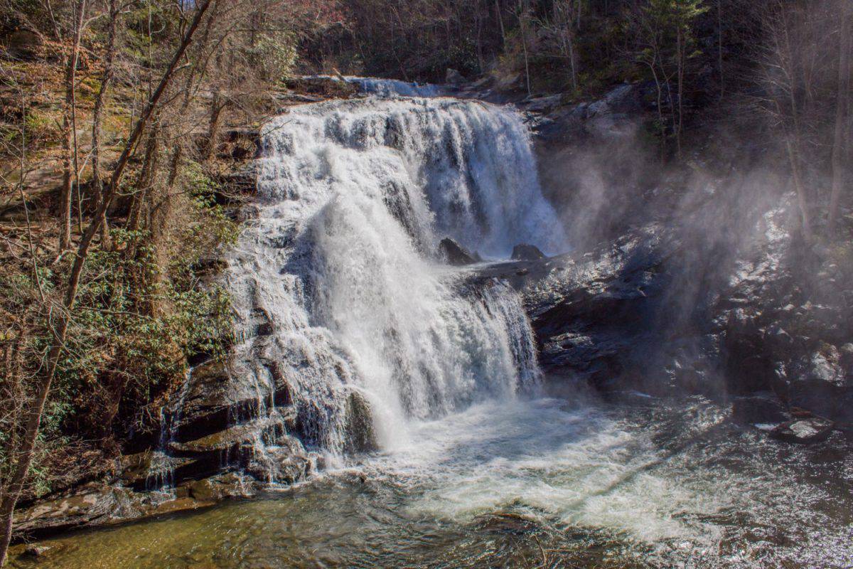 Bald River Falls in Etowah, TN.