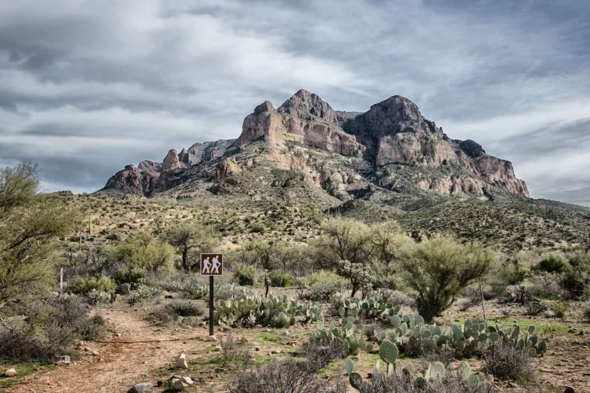 Photo of Picket Post mountain in Superior Arizona