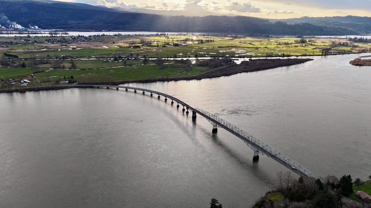 Puget Island Bridge Cathlamet Washington