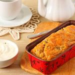 Savory cheese loaf with cream cheese