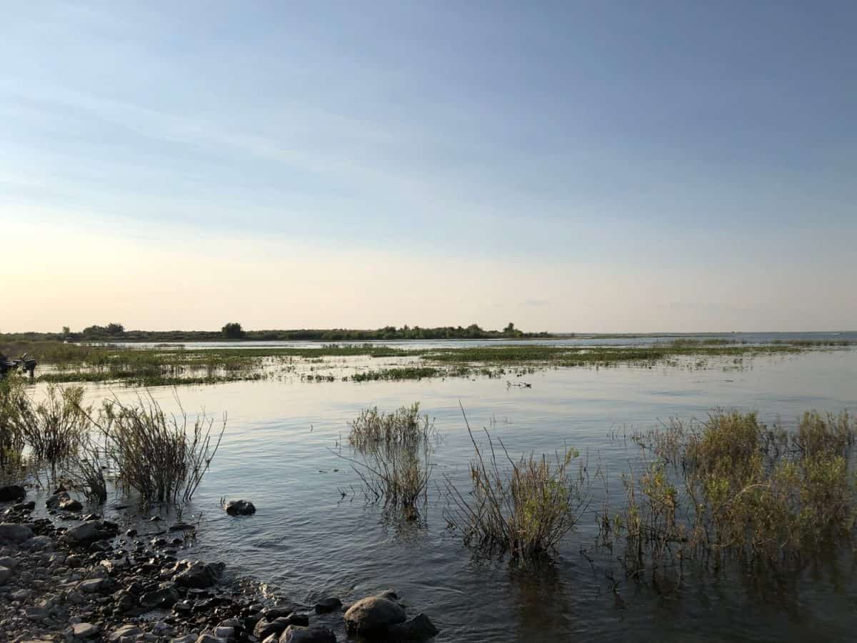 Pothole State Park and Reservoir near Moses Lake Washington