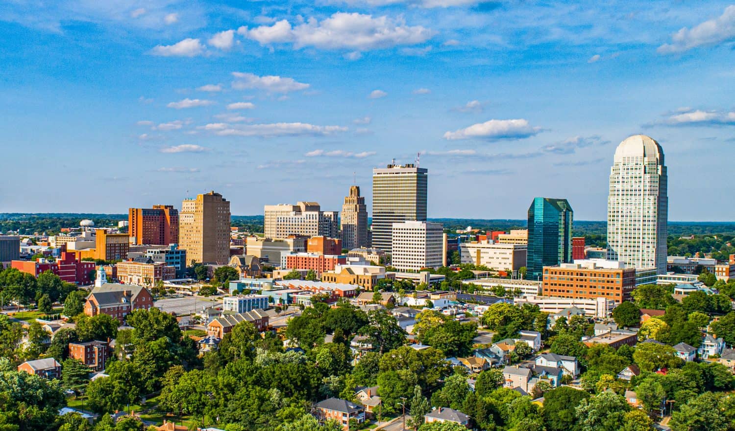 29. Downtown Winston-Salem, NC