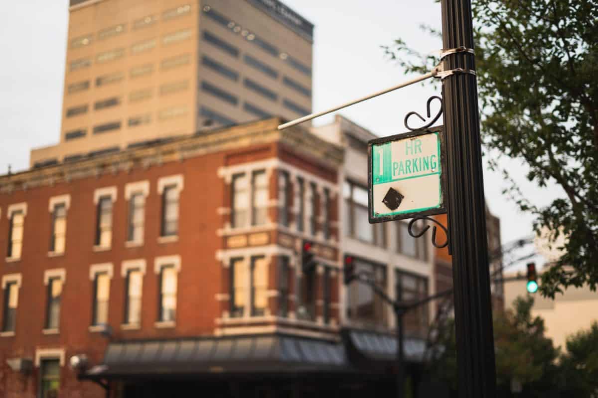 Shots in downtown Evansville Indiana