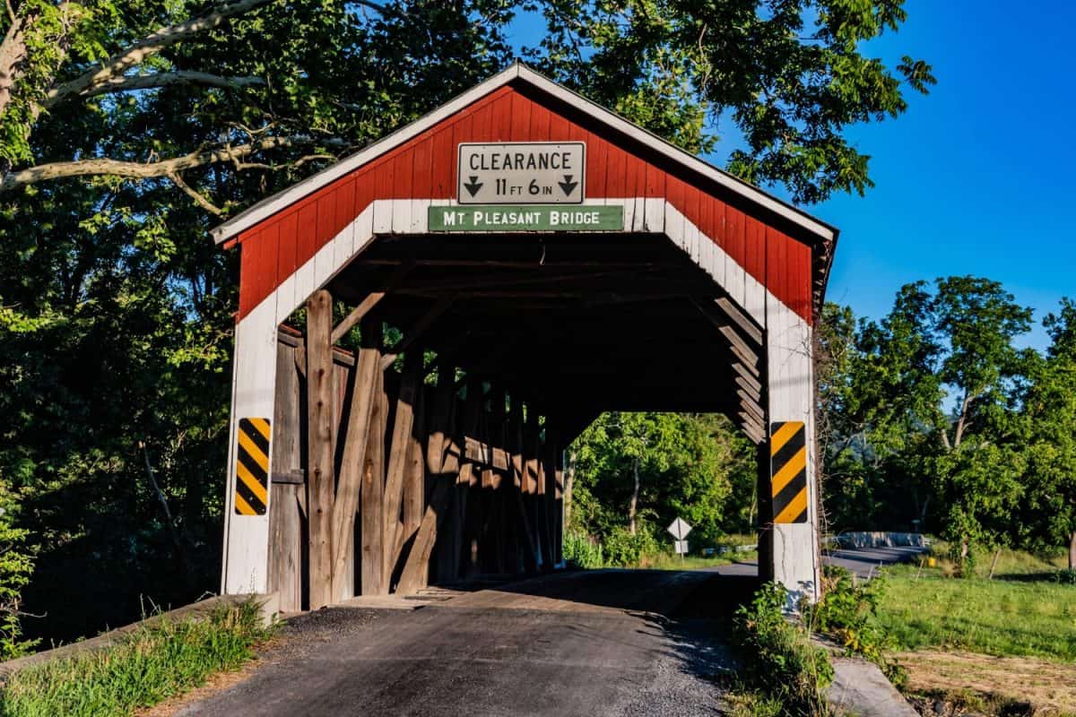 Mt. Pleasant Bridge, Perry Couty, Pennsylvania, USA