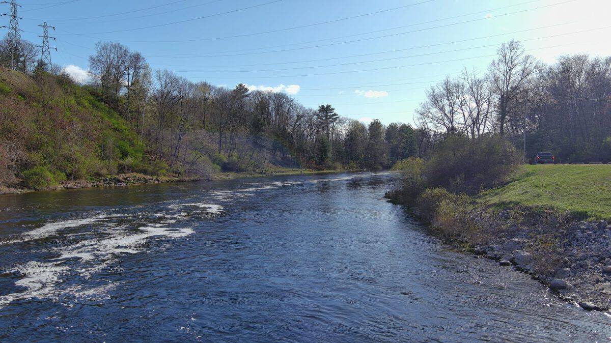 Muskegon River Newaygo Michigan Croton Dam