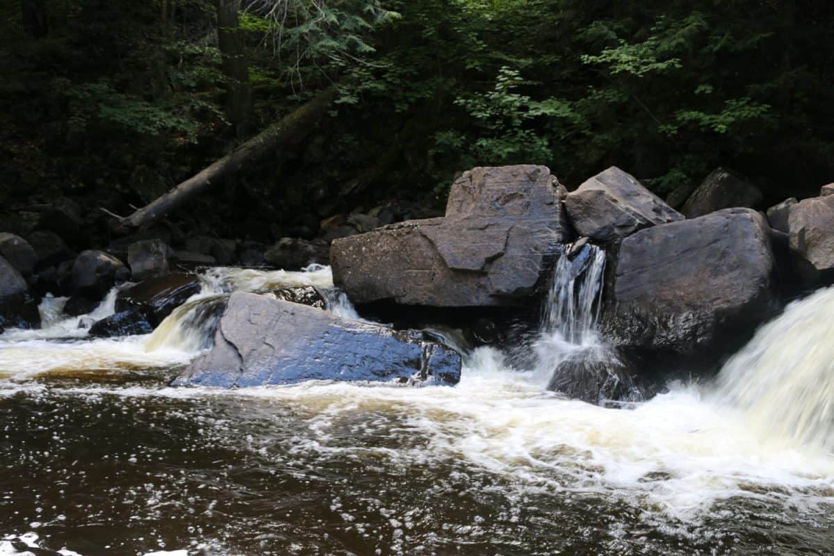 Auger Falls in Wells, New York.