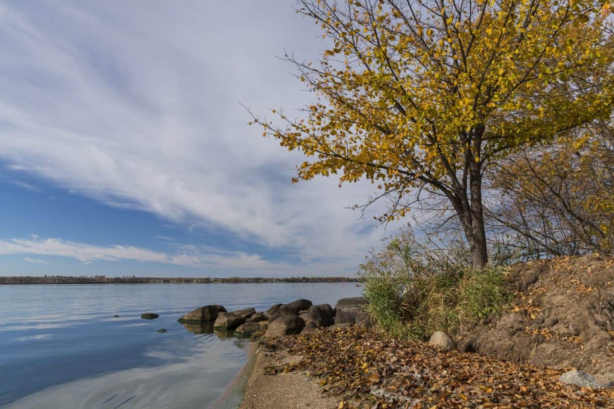 Big Stone Lake In Autumn