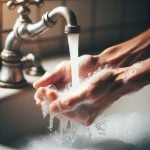 Washing Hands Thoroughly When Coming in from Outside