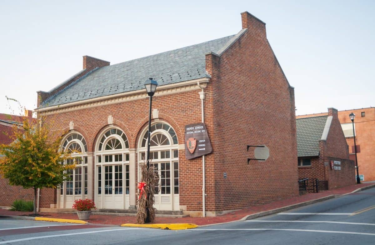 Andrew Johnson National Historic Site, in Greeneville, Tennessee, USA