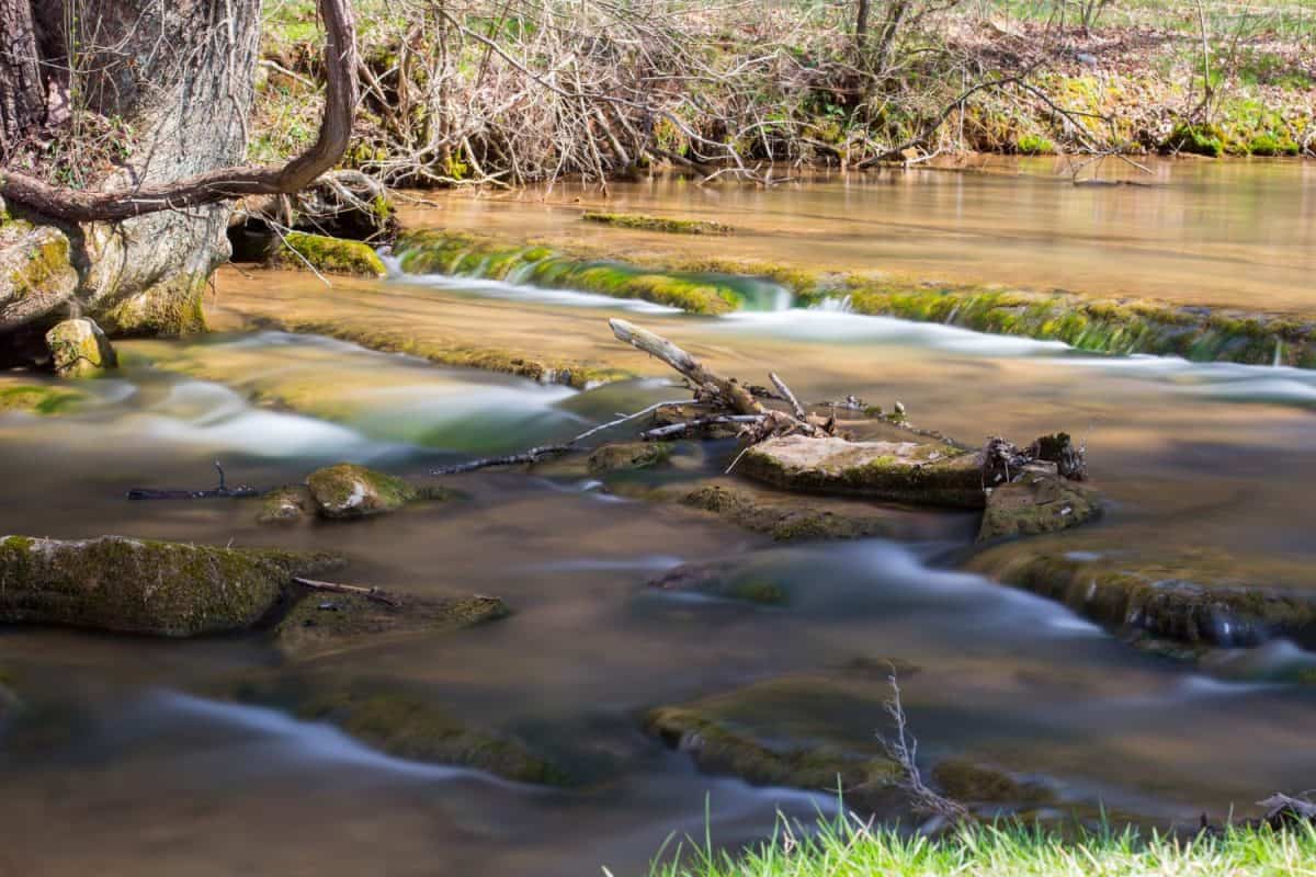 A 10 stop photo of Panther Creek at Panther Creek State Park in Morristown, Tennessee.