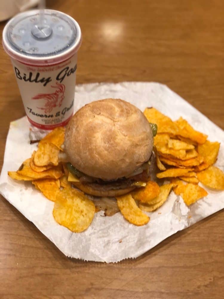 The Obama Burger – Billy Goat Tavern and Grill