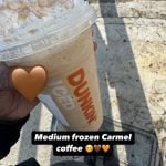 Frozen Caramel Coffee – Dunkin’ Donuts