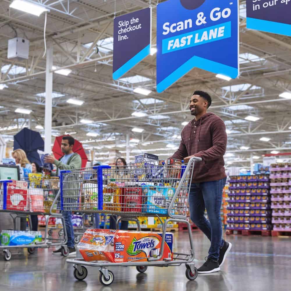 Scan & Go Check Out - Sam’s Club