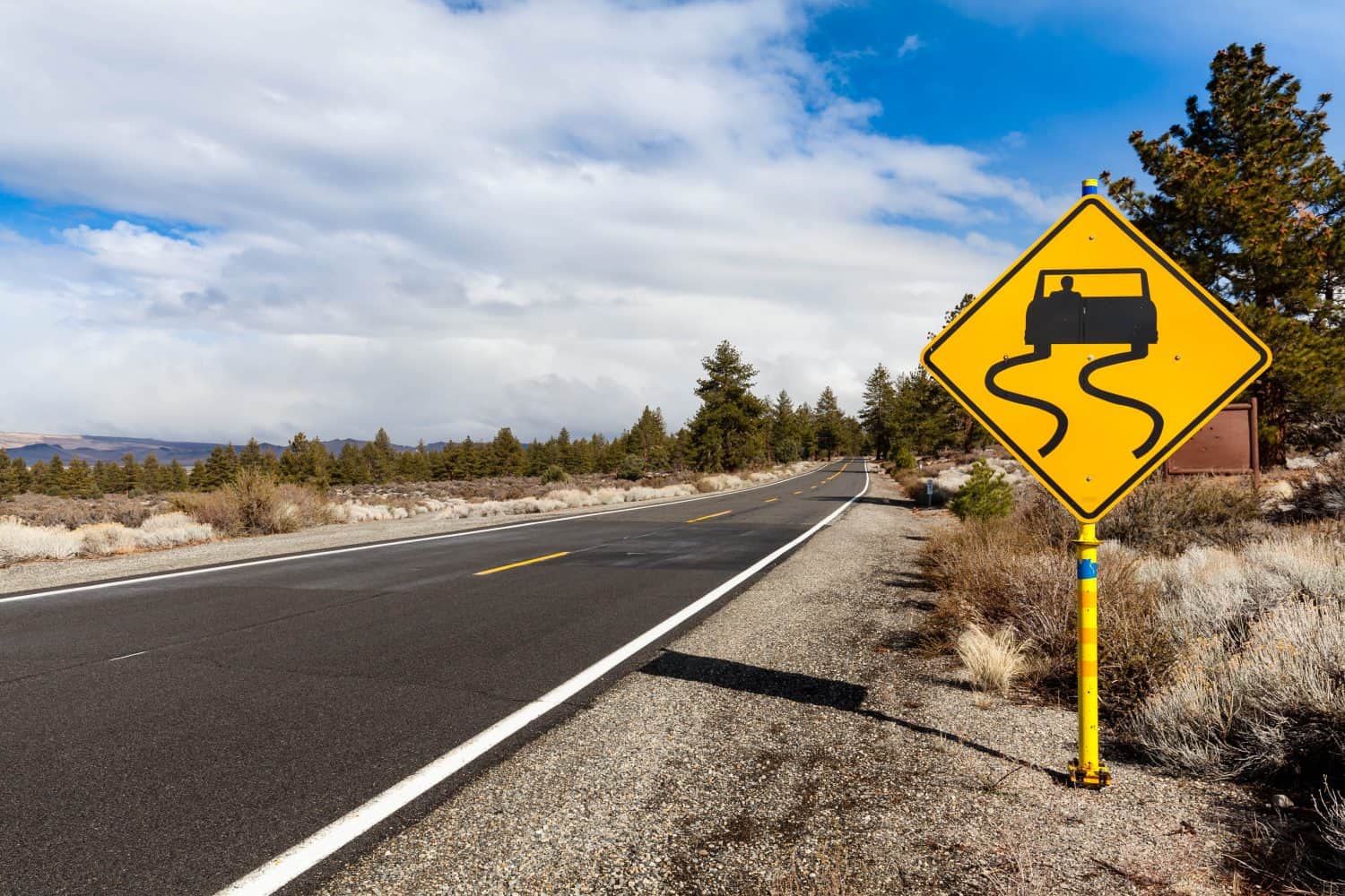 Drive Slow If You See This Sign After It Rains