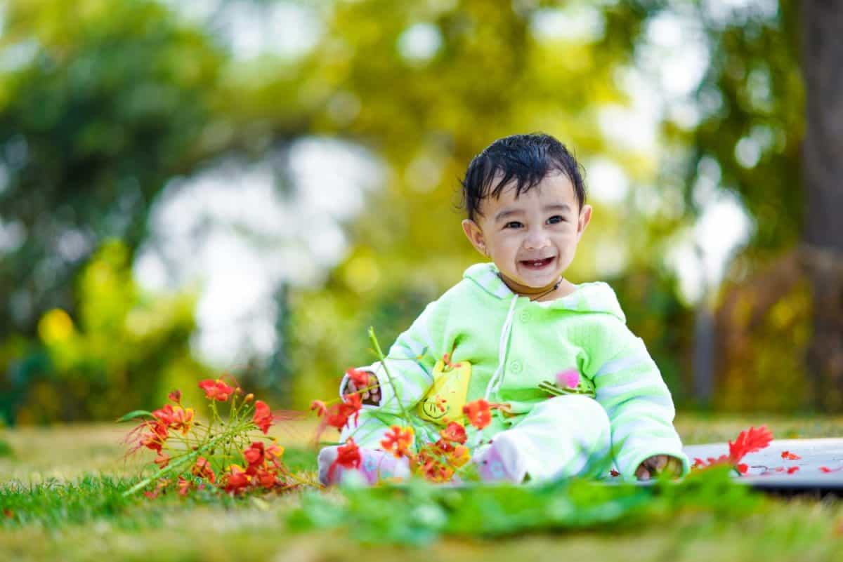 Indian cute baby boy