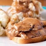 Open-Faced Turkey Sandwich