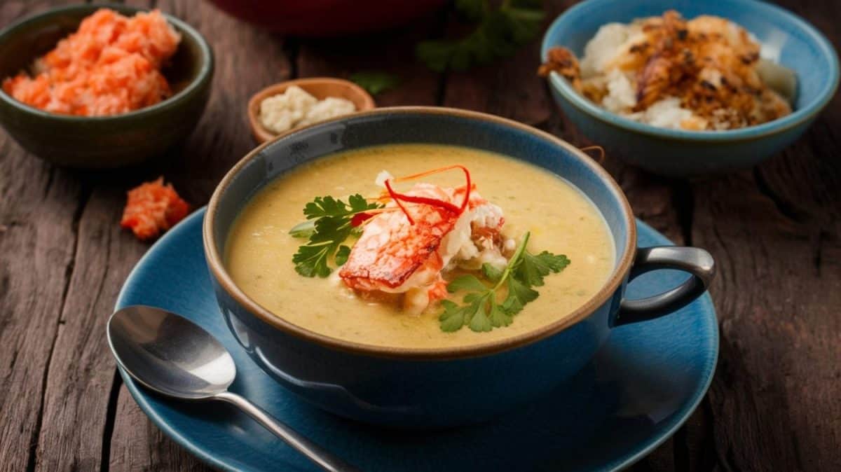 Lobster Bisque: Creamy, rich soup made from lobster stock, with tender lobster meat and a hint of sherry. Restaurant Chains That Are Way Too Expensive