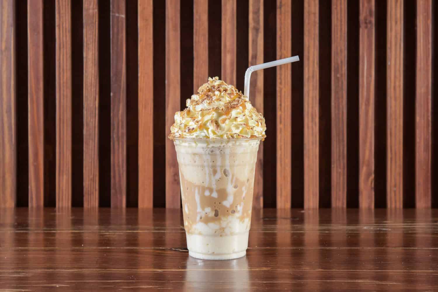 A fancier version of the Caramel Frappuccino