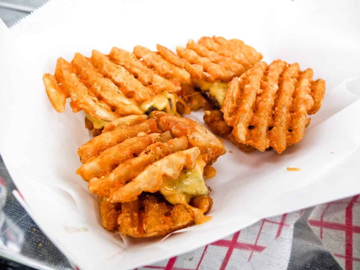 Waffle Fry Sliders