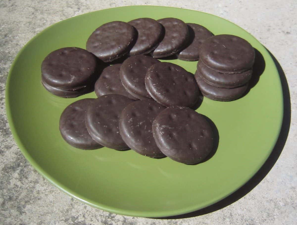 Girl Scout Thin Mint cookies (Girl Scouts of the USA)