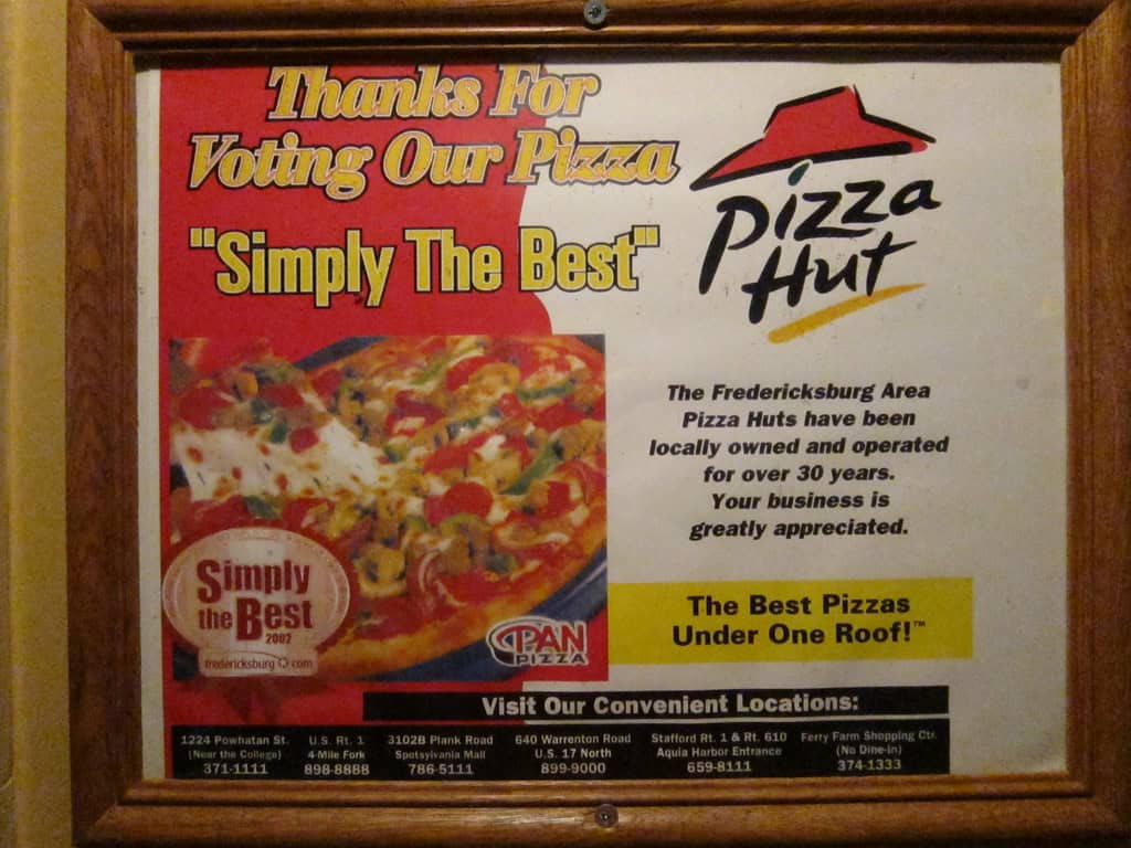 '90s Pizza Hut Buffet