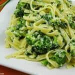 Try This Easy Broccoli Spinach Fettuccine Recipe