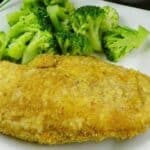 Even Kids Will Love This Parmesan Dijon Chicken and Garlic Broccoli Recipe