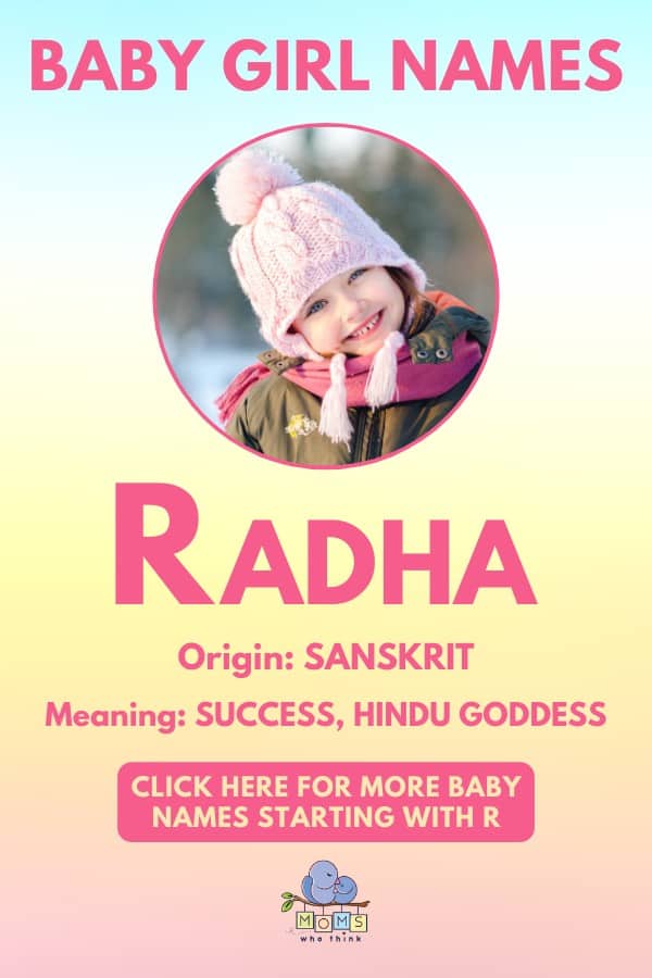 Baby girl name meanings - Radha