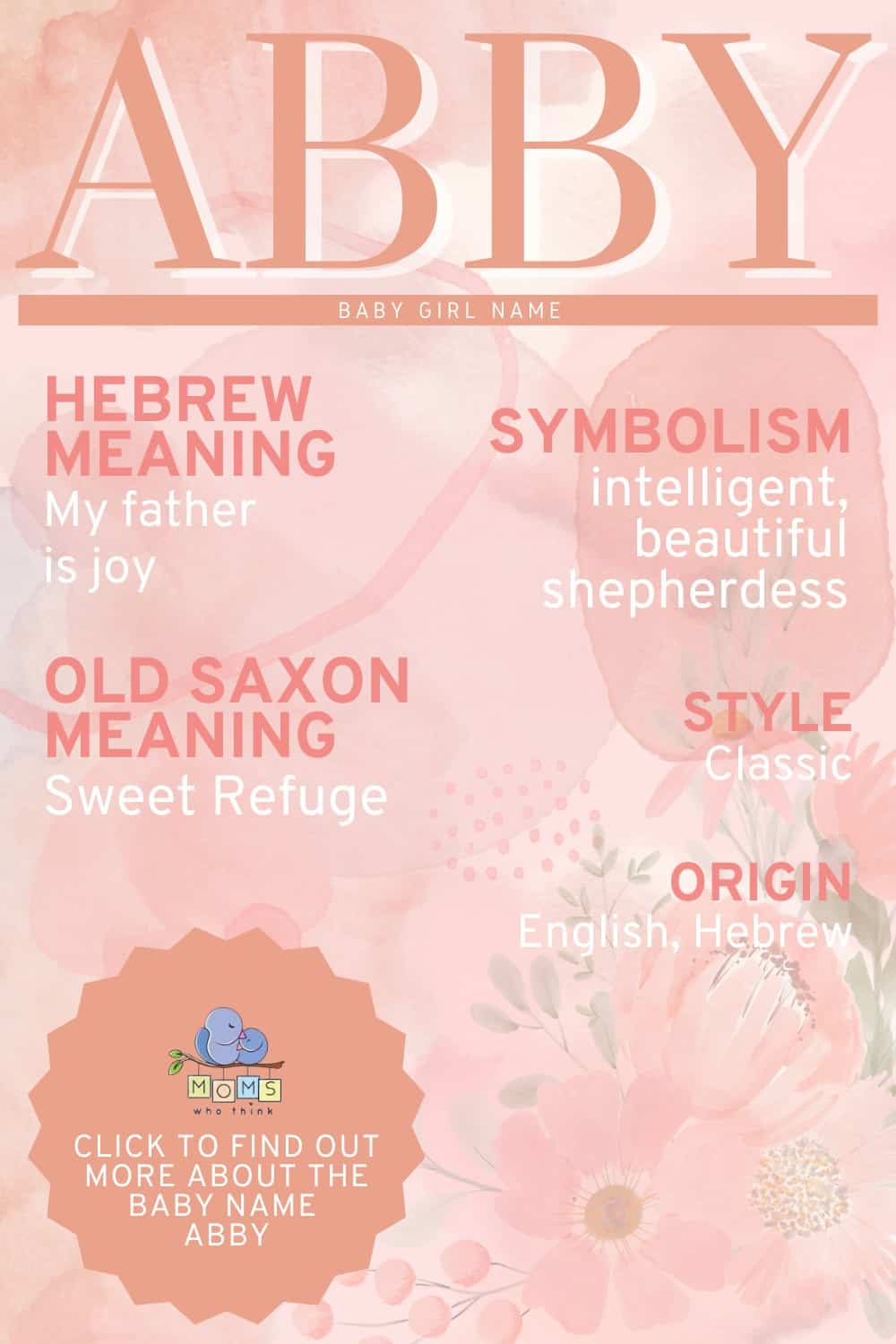 Abby Name Meaning Origin Middle Names For Abby