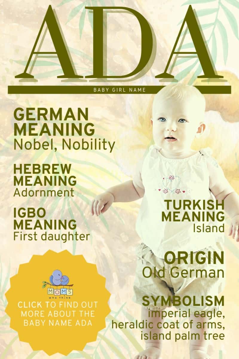 Ada Baby Name Pronunciation Madeforthemakersvans