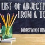 Adjectives That Start With A to Z List