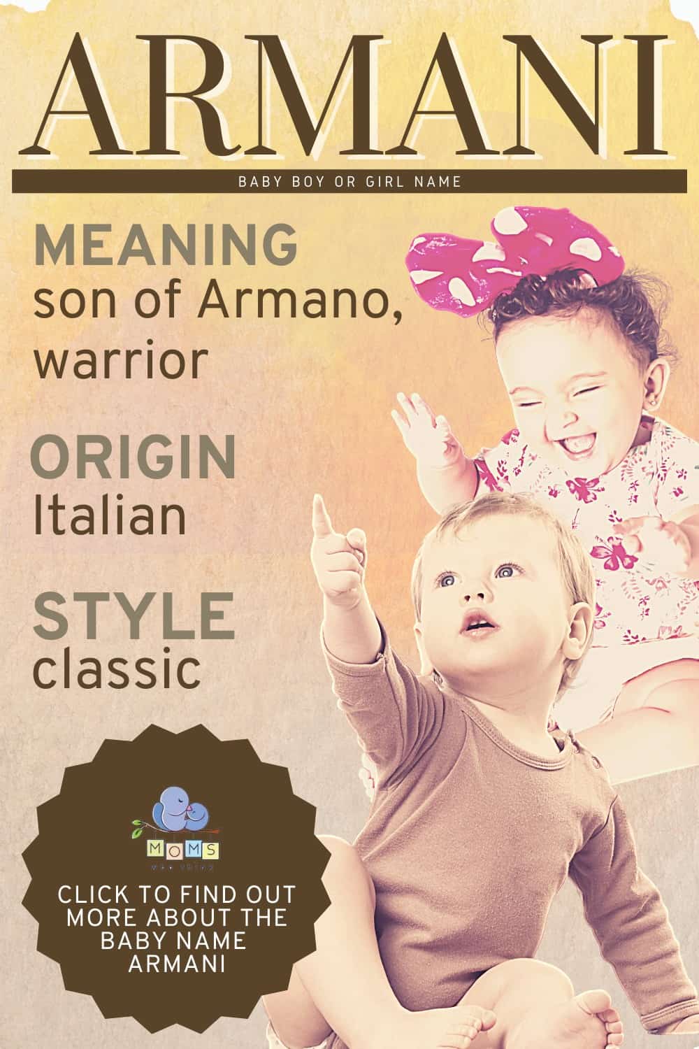 Armani Name Meaning & Origin | Middle Names for Armani