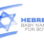 Hebrew Baby Names for Boys