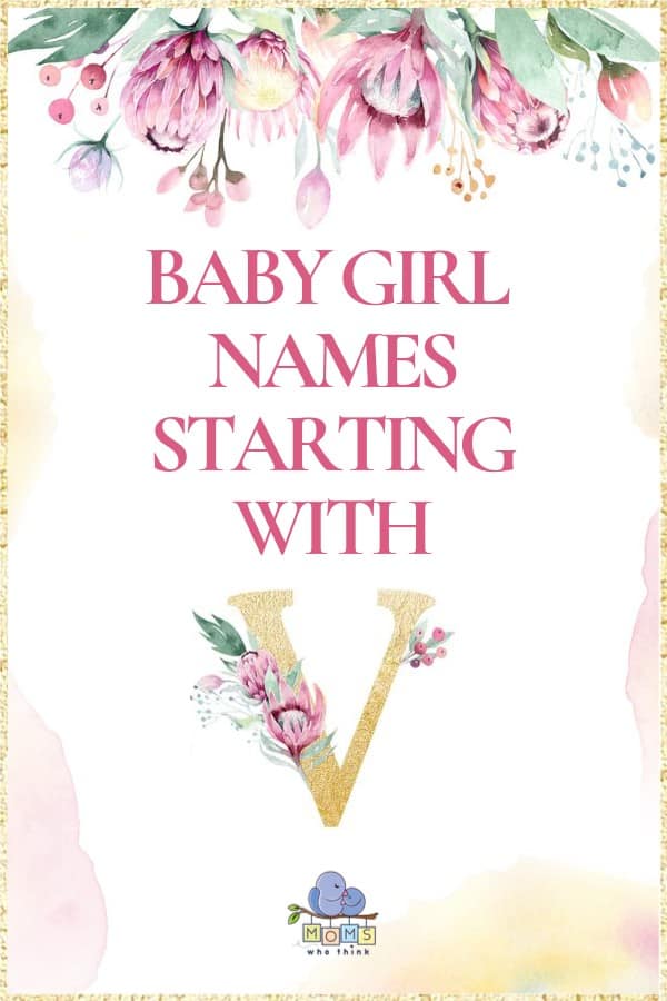 Baby Girl Names That Start With V