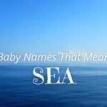 Baby Names That Mean Sea